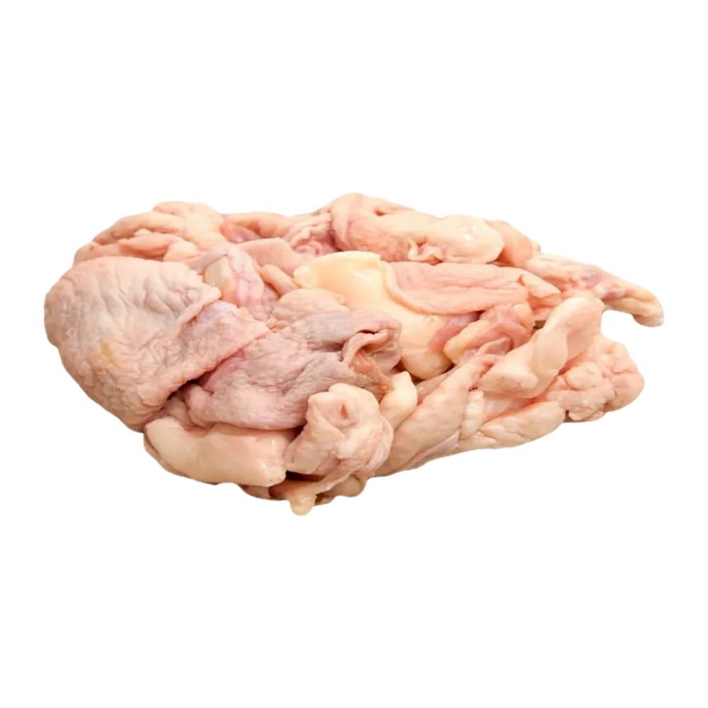 Cleaned Chicken Skin