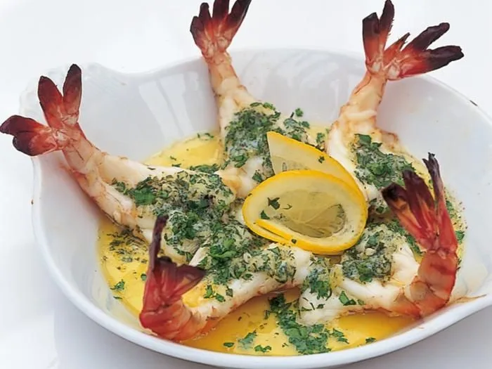 Butter Grilled Tiger Prawns